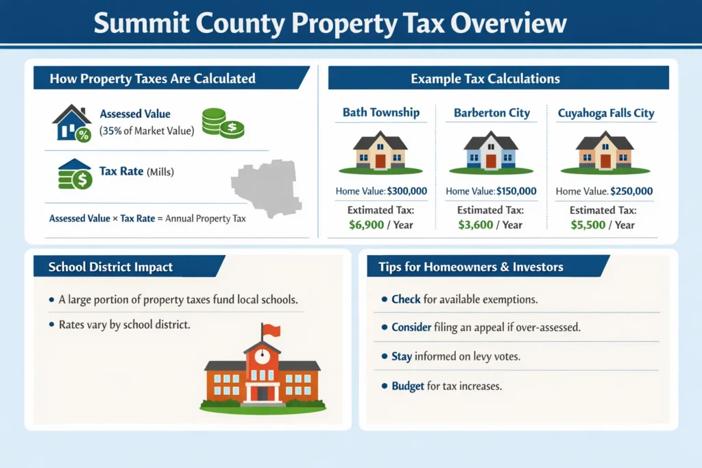 Summit County Property Tax Calculator Works