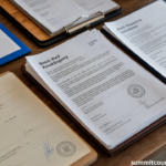 Property deed and land records documents