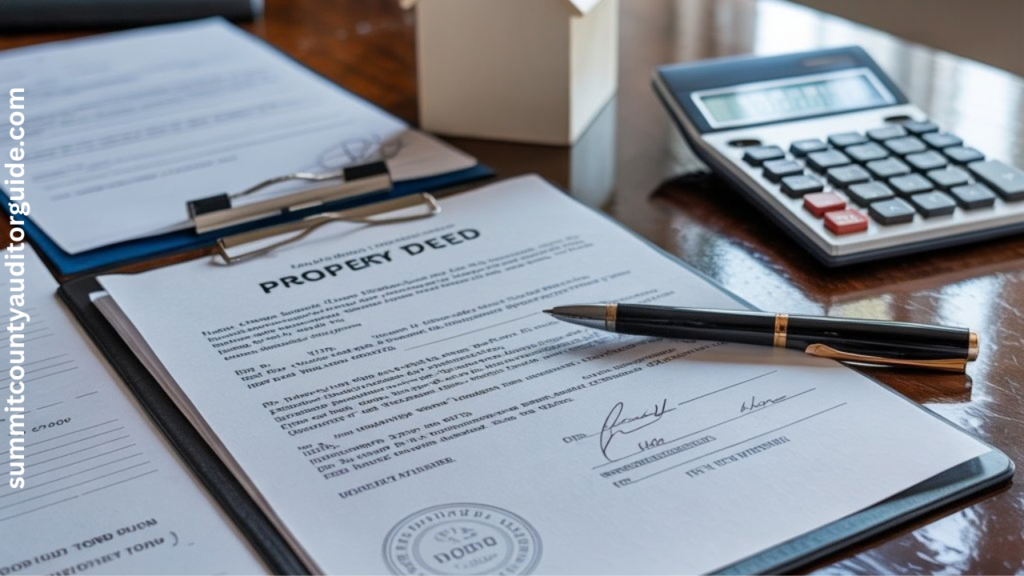 How to Remove a Name from Property Deed in Summit County